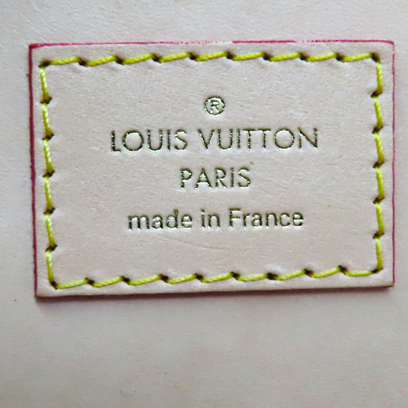 棕色 原花帆布 紅色馬毛 鉚釘 Iconoclast 手提包【LOUIS VUITTON LV 路易威登】 M41234-8