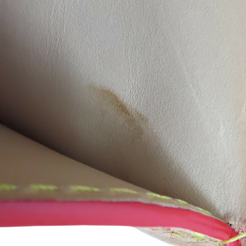 棕色 原花帆布 紅色馬毛 鉚釘 Iconoclast 手提包【LOUIS VUITTON LV 路易威登】 M41234-15