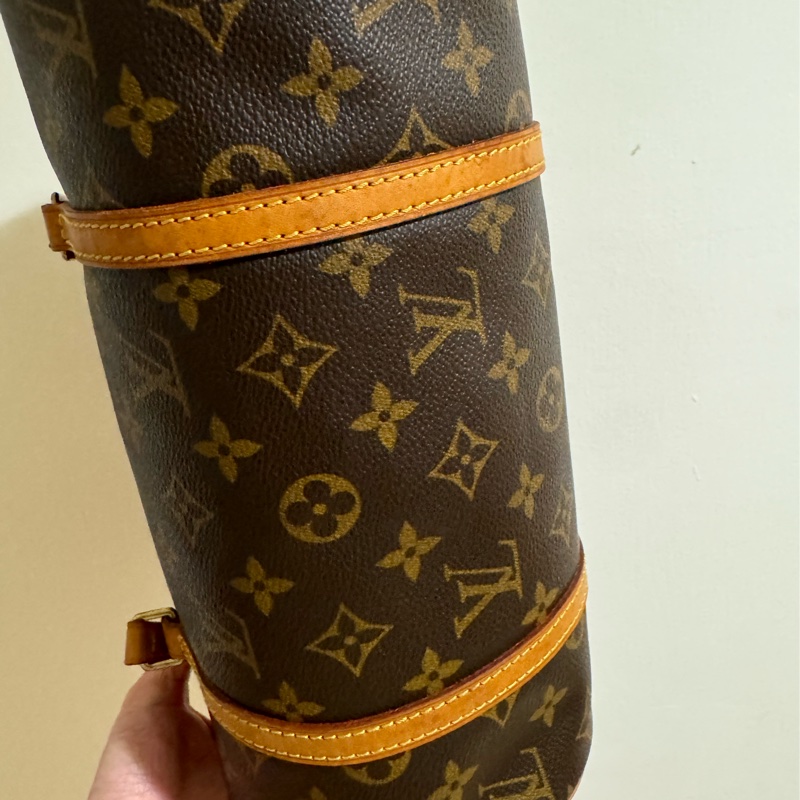 新上架❤️🔥LV Papillon 巴比隆26🤎有塵袋🤎老花圓筒包-22