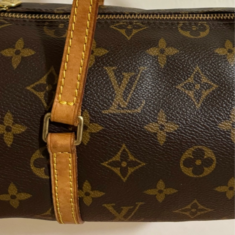 新上架❤️🔥LV Papillon 巴比隆26🤎有塵袋🤎老花圓筒包-51