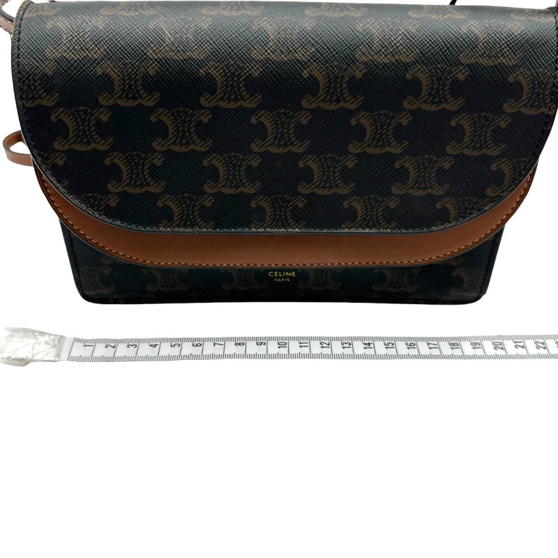 【美收精品】CELINE 老花肩背包 C-142【隔月月中將轉賣至日本 上架期限30天】-16