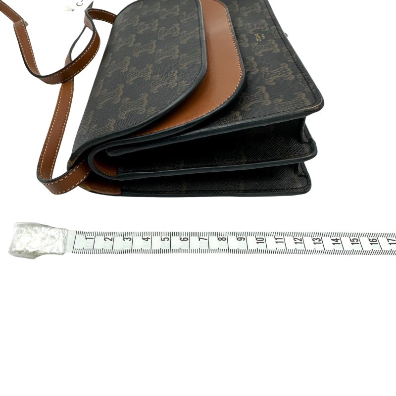 【美收精品】CELINE 老花肩背包 C-142【隔月月中將轉賣至日本 上架期限30天】-17