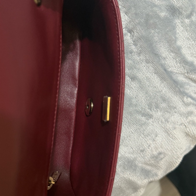 Chanel CF18 經典款 酒紅 香奈兒-14