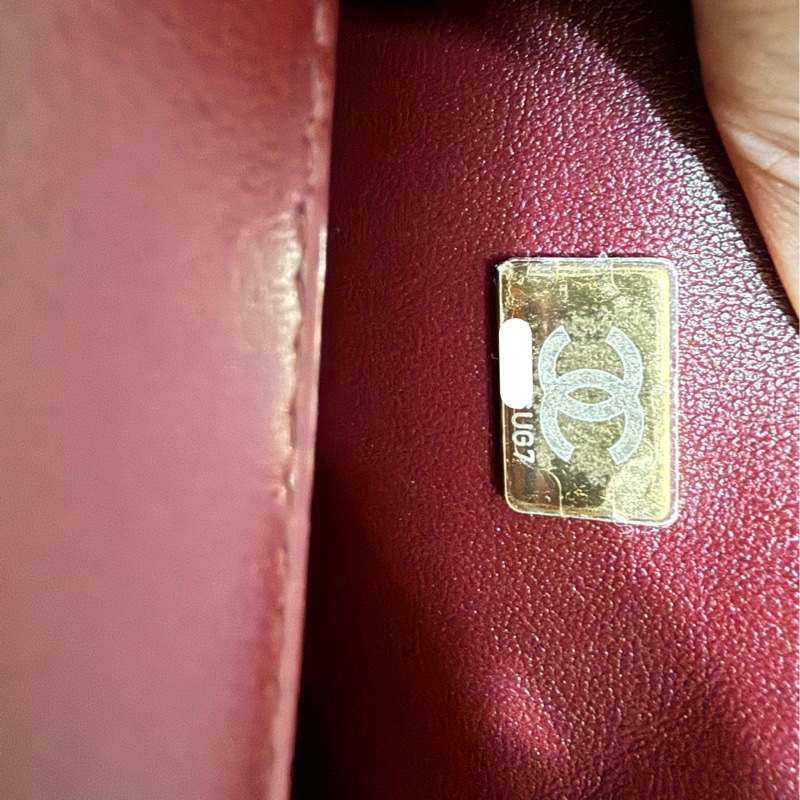 Chanel CF18 經典款 酒紅 香奈兒-16