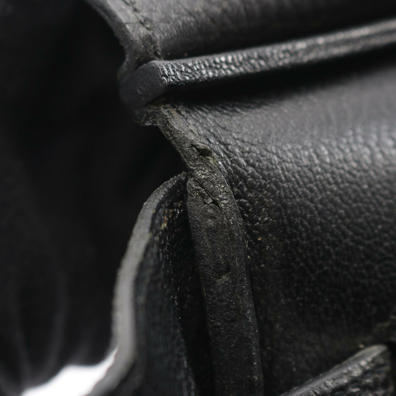 愛馬仕 Birkin 35 手提包，Togo 皮革，黑色，二手，女士，帶五金配件-10