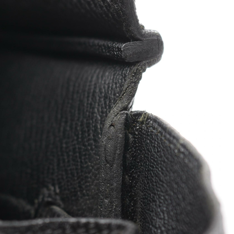 愛馬仕 Birkin 35 手提包，Togo 皮革，黑色，二手，女士，帶五金配件-11