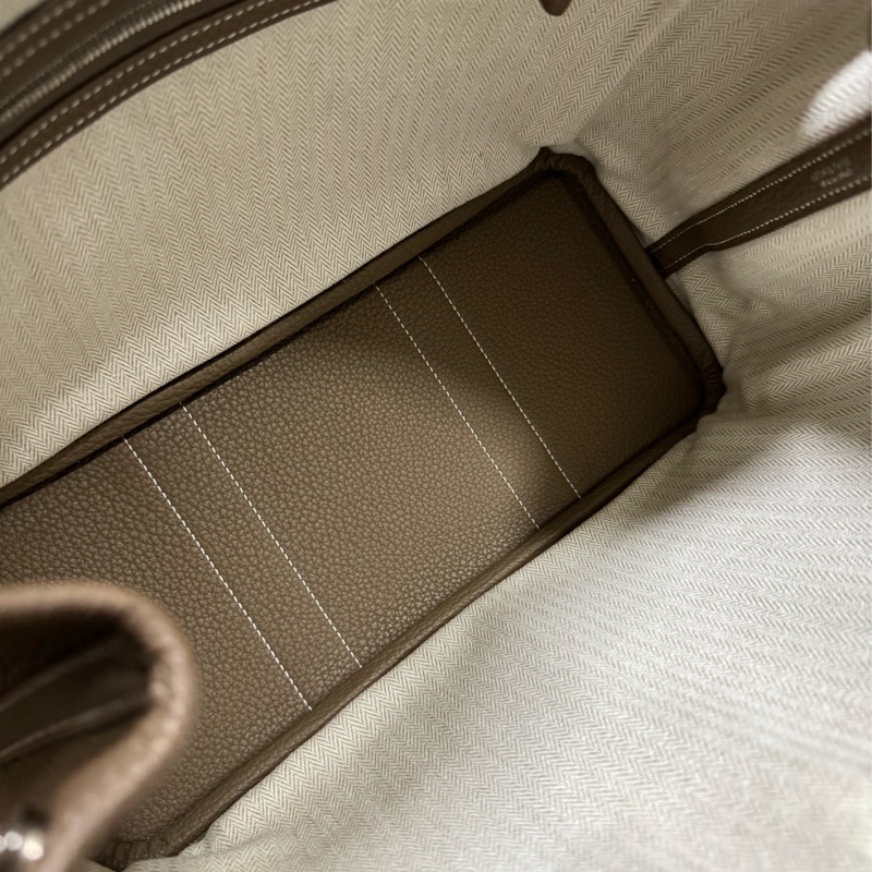 HERMES 愛馬仕 U刻印GARDEN PARTY30 花園包-1