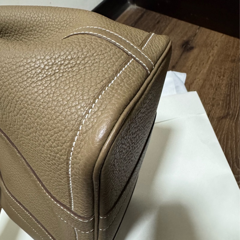 HERMES 愛馬仕 U刻印GARDEN PARTY30 花園包-6