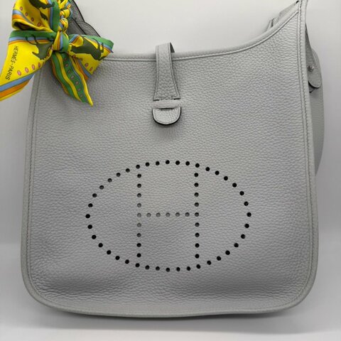 HERMES 聖杯藍 evelyne 29# U刻