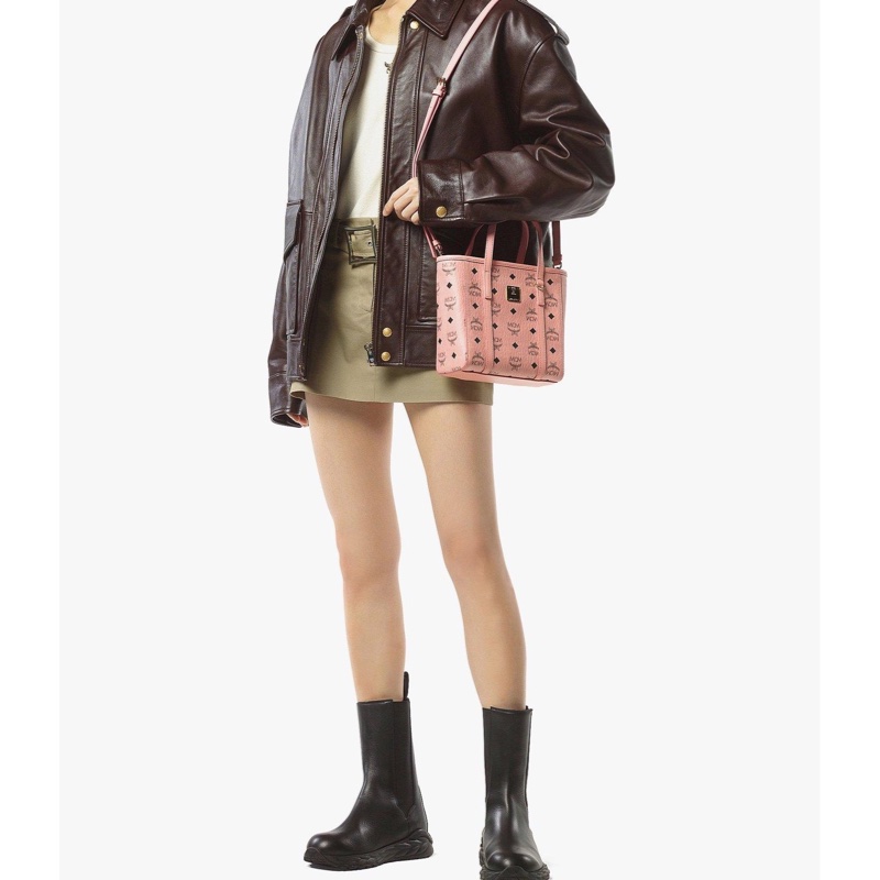 MCM 女士 迷你圖案托特包均碼碼19cm*9cm*9cm-2