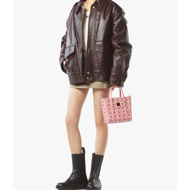 MCM 女士 迷你圖案托特包均碼碼19cm*9cm*9cm-4