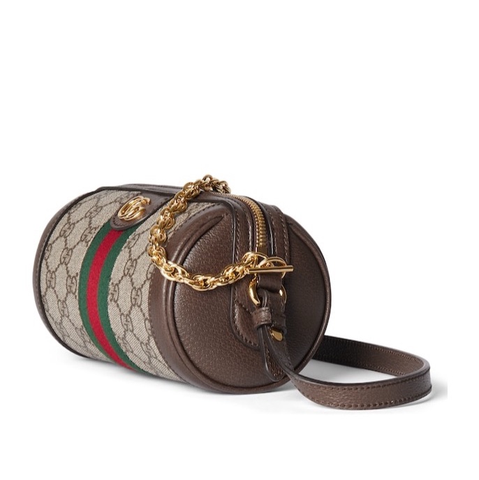 Gucci 女士 OPHIDIA 迷你單肩包均碼碼MINI、18.5cm*10cm*10cm-3