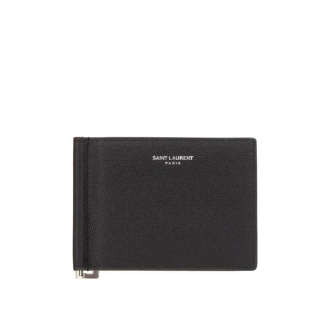 Saint Laurent 男士 徽標印花錢包均碼碼11.5X1X8.5CM