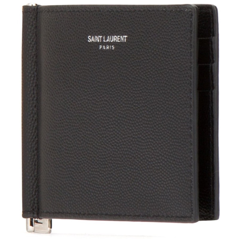 Saint Laurent 男士 徽標印花錢包均碼碼11.5X1X8.5CM-1