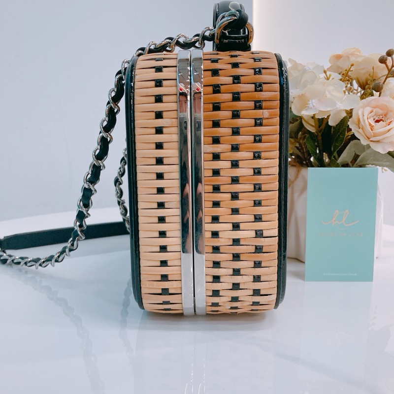 MS0528 CHANEL 香奈兒中號藤籃化妝兩用包包CC FILIGREE VANITY CASE MEDIUM RATTAN WICKER NATURAL-2