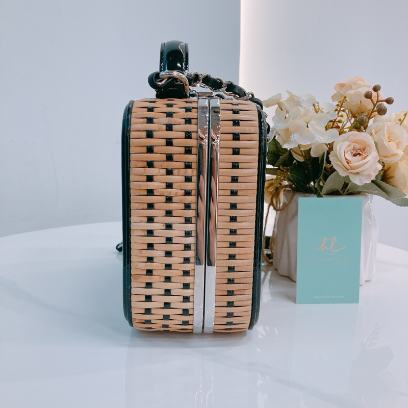 MS0528 CHANEL 香奈兒中號藤籃化妝兩用包包CC FILIGREE VANITY CASE MEDIUM RATTAN WICKER NATURAL-3