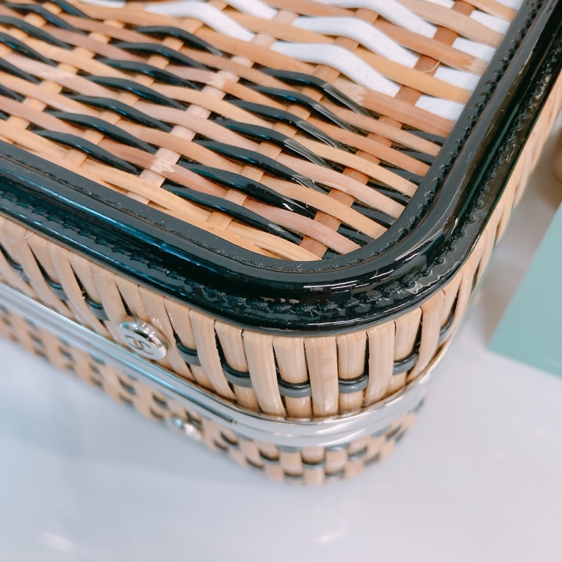 MS0528 CHANEL 香奈兒中號藤籃化妝兩用包包CC FILIGREE VANITY CASE MEDIUM RATTAN WICKER NATURAL-6