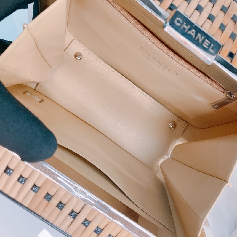 MS0528 CHANEL 香奈兒中號藤籃化妝兩用包包CC FILIGREE VANITY CASE MEDIUM RATTAN WICKER NATURAL-14