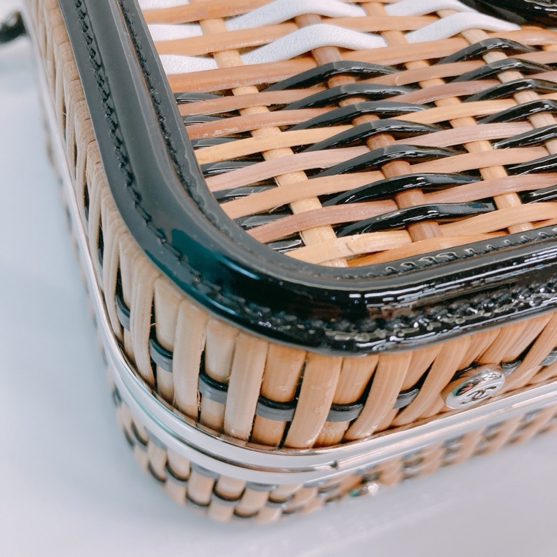 MS0528 CHANEL 香奈兒中號藤籃化妝兩用包包CC FILIGREE VANITY CASE MEDIUM RATTAN WICKER NATURAL-28