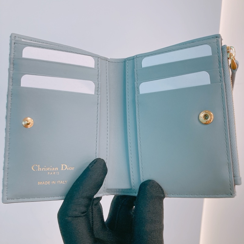 MS0529 CHRISTIAN DIOR 迪奧經典花紋兩摺拉鍊銀包30 MONTAIGNE DAHLIA WALLET OBLIQUE-15
