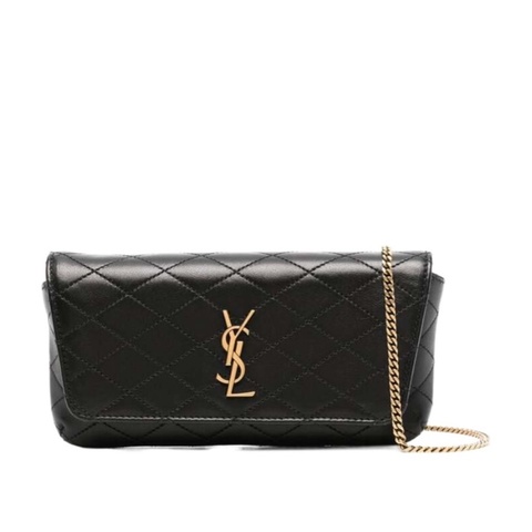 Saint Laurent 女士 Gaby 翻蓋手機殼包均碼碼19cm*4.5cm*10cm