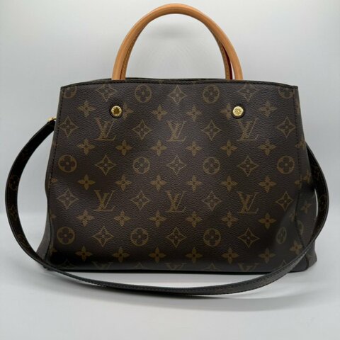 LV 老花蒙田兩用包