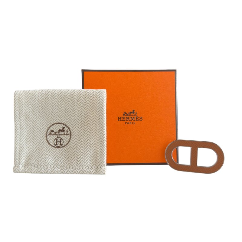 HERMES Chaine d'Ancre 豬鼻子🐽 胸針-0