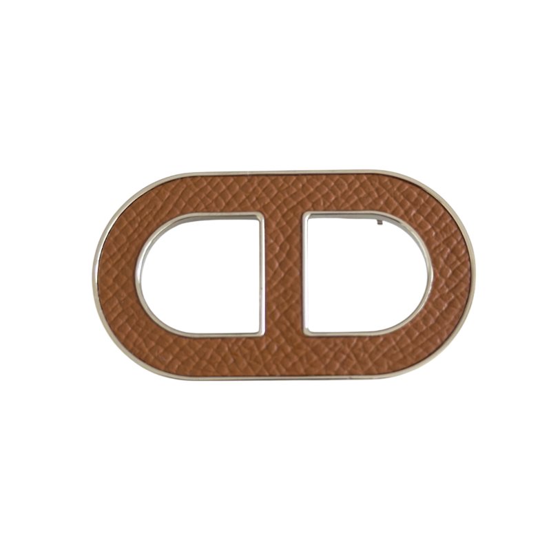 HERMES Chaine d'Ancre 豬鼻子🐽 胸針-1