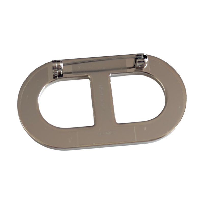 HERMES Chaine d'Ancre 豬鼻子🐽 胸針-6