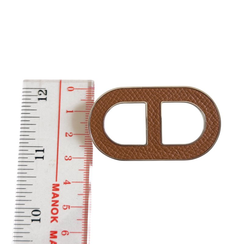 HERMES Chaine d'Ancre 豬鼻子🐽 胸針-10