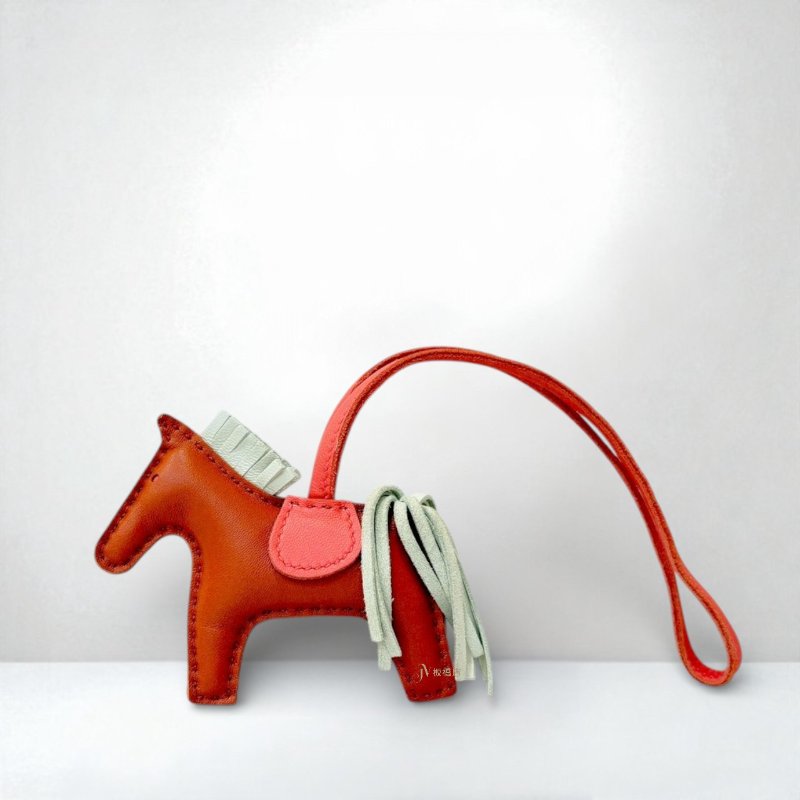 Hermes Rodeo 雙色橘白PM小馬-0