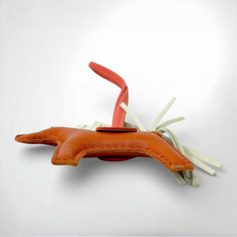 Hermes Rodeo 雙色橘白PM小馬-4
