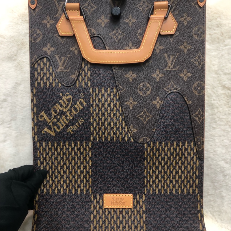 LV x Nigo Monogram Tote Bag 男/女 XC198-0