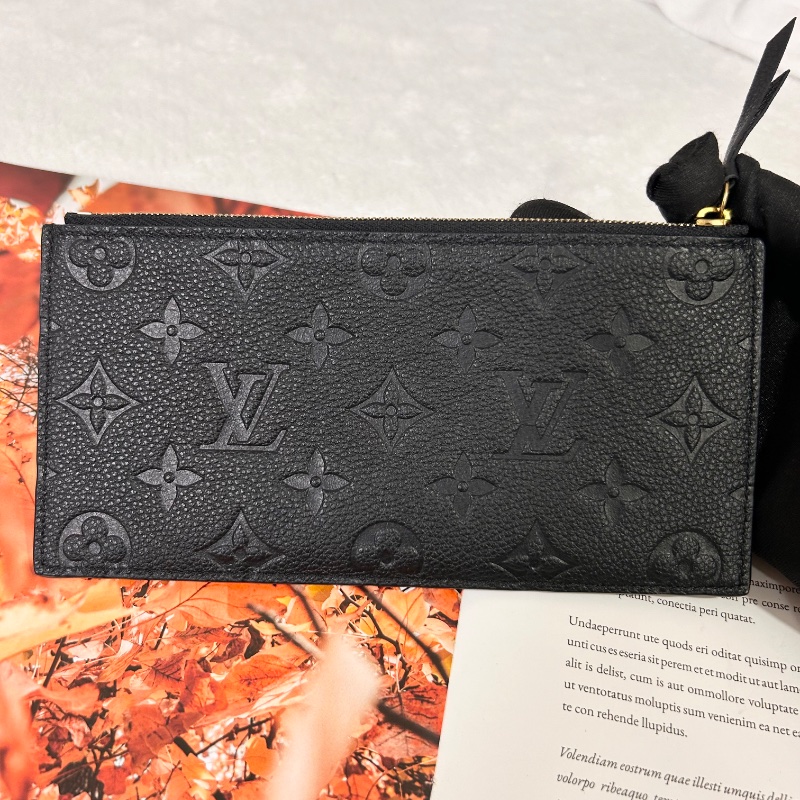 Louis Vuitton LV Felicie Pochette 黑壓紋三合一鏈條包 晶片款-31