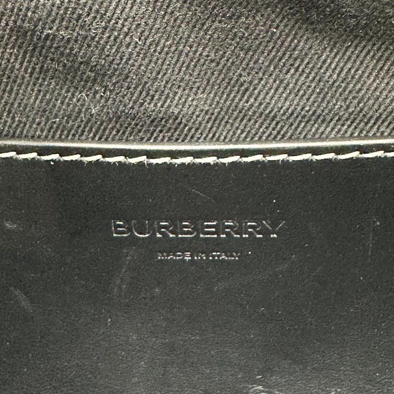 【美收精品】BURBERRY 黑色花紋腰包 C-148【隔月月中將轉賣至日本 上架期限30天】-12