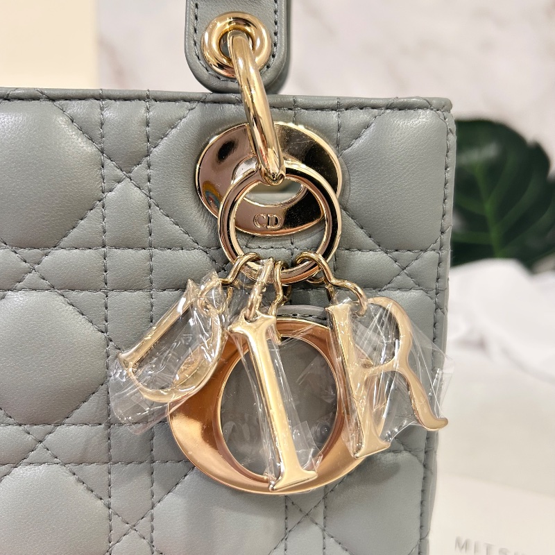 Lady Dior My ABCDior 小型包款 Cannage 籐格紋縫線 2023年-3