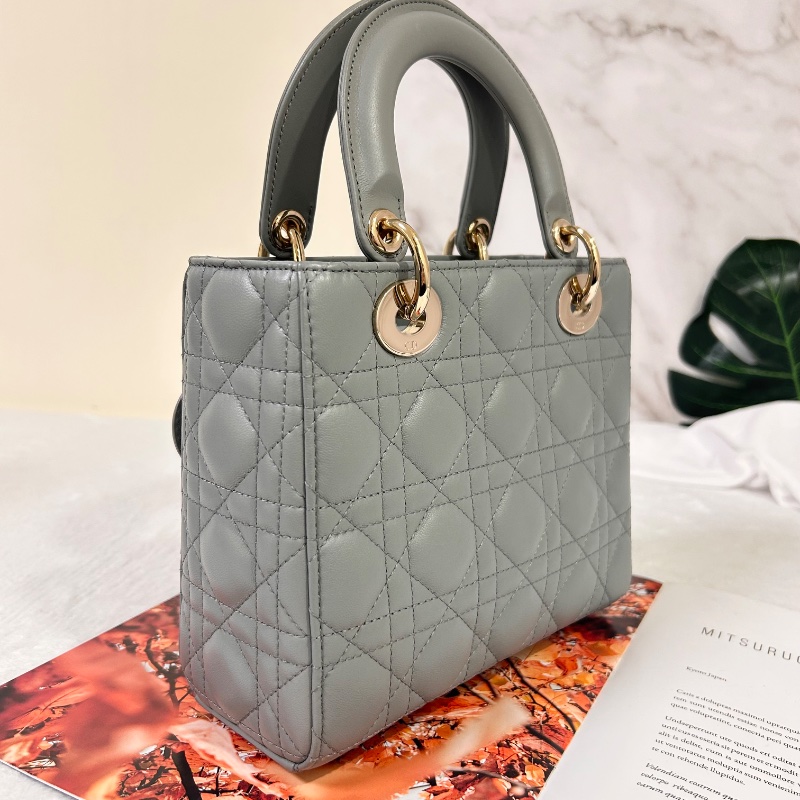 Lady Dior My ABCDior 小型包款 Cannage 籐格紋縫線 2023年-7