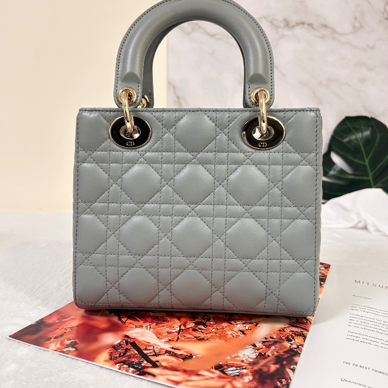 Lady Dior My ABCDior 小型包款 Cannage 籐格紋縫線 2023年-8
