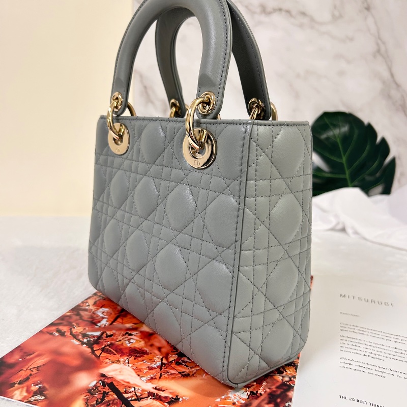 Lady Dior My ABCDior 小型包款 Cannage 籐格紋縫線 2023年-9