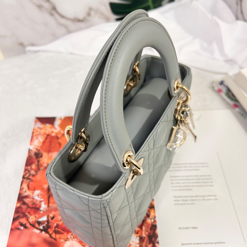 Lady Dior My ABCDior 小型包款 Cannage 籐格紋縫線 2023年-14