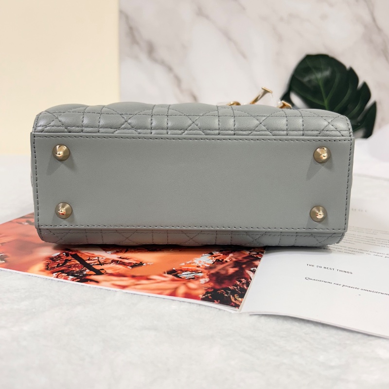 Lady Dior My ABCDior 小型包款 Cannage 籐格紋縫線 2023年-15