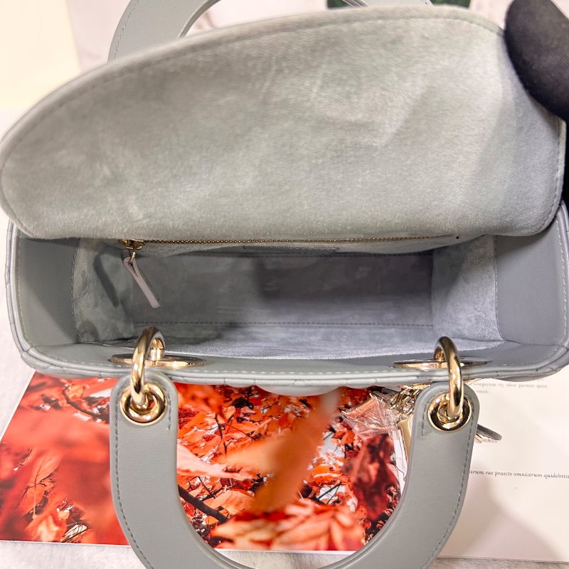Lady Dior My ABCDior 小型包款 Cannage 籐格紋縫線 2023年-22