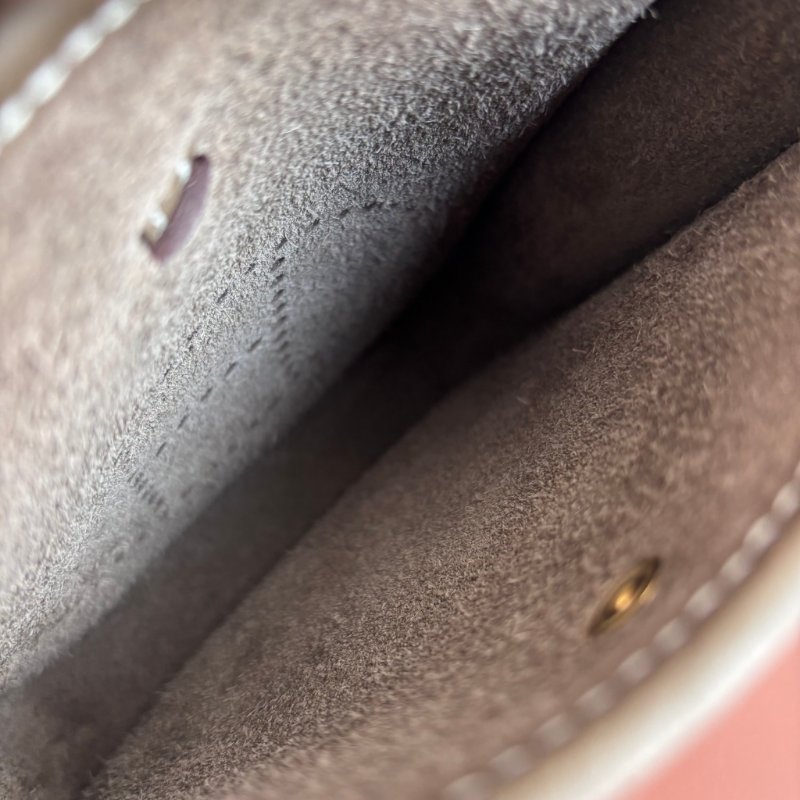 ::HERMES:: K刻 Mini Evelyne 16大象灰小牛皮金釦鏤空洞H LOGO灰背帶肩背斜背包-12