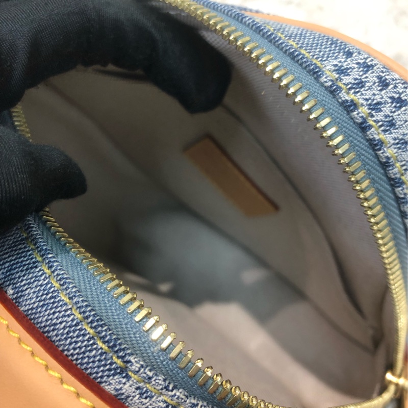 LV 牛仔棋盤格日字袋斜版 丹寜 男/女 XC197-9