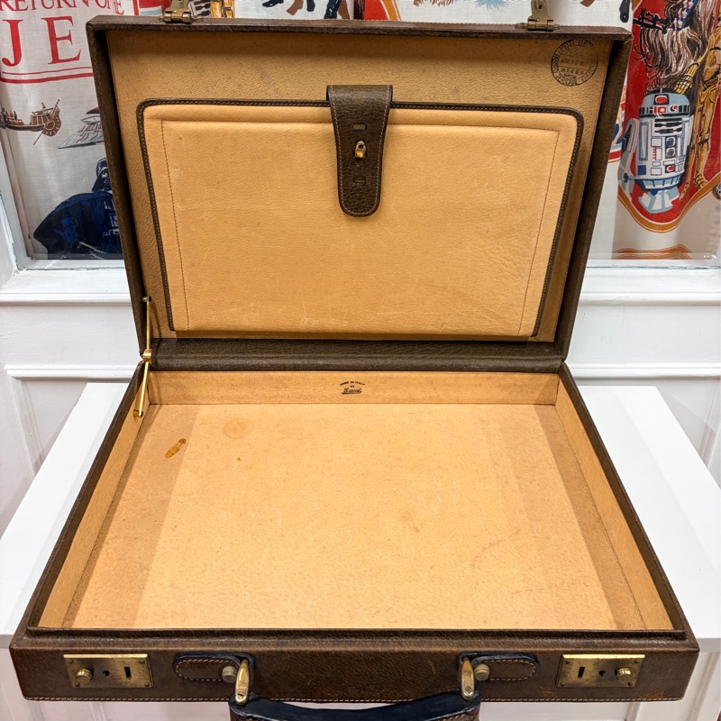 Gucci 手提行李箱 公事包 GG logo 收藏品-6