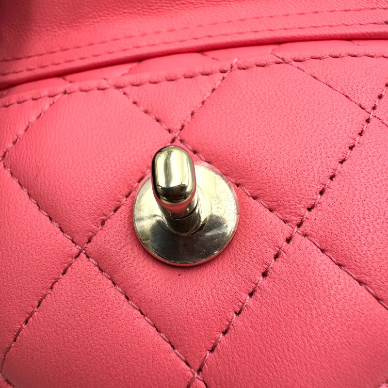 【美收精品】CHANEL 粉色心型小包 C-154【隔月月中將轉賣至日本 上架期限30天】-7