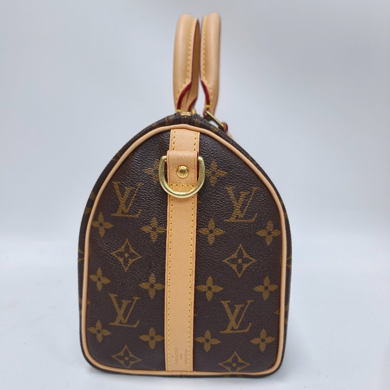 路易威登speedy25老花肩帶款-3