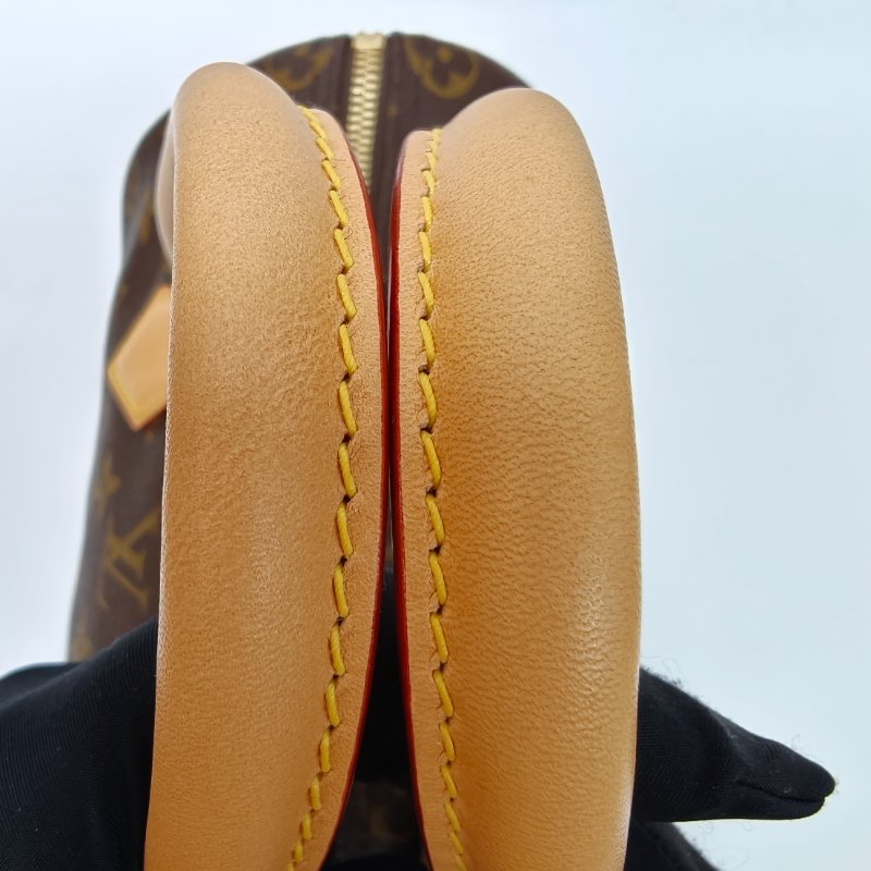 路易威登speedy25老花肩帶款-6