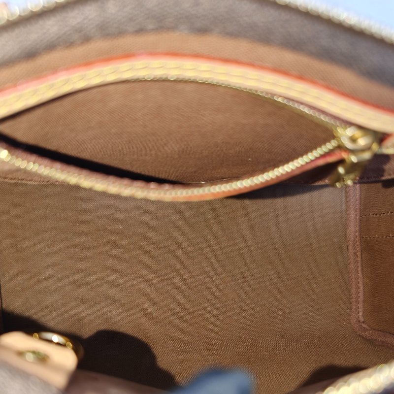 路易威登speedy25老花肩帶款-20