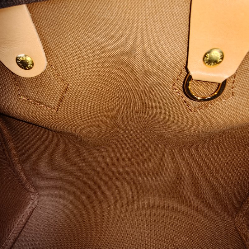 路易威登speedy25老花肩帶款-21